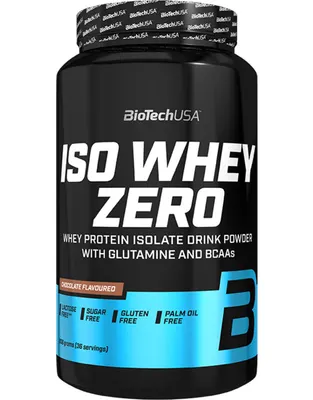 BioTech USA Iso Whey ZERO · Черна бисквита · 908 г
