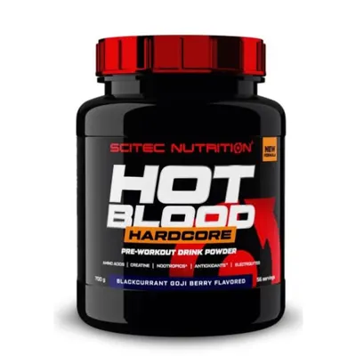 Scitec Hot Blood Hardcore · Касис и годжи бери · 375 г