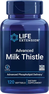 Life Extension Advanced Milk Thistle · 120 софтгел капсули