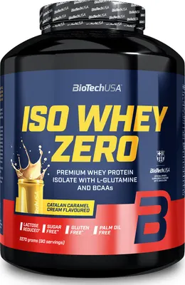 BioTech USA Iso Whey ZERO · Catalan Caramel Cream · 2,27 кг