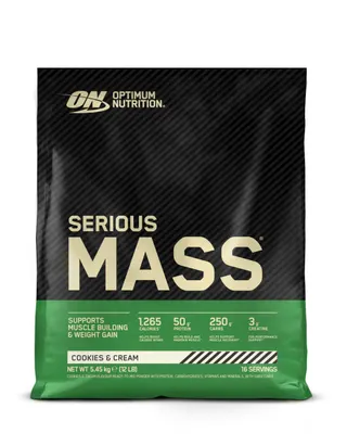 Optimum Nutrition Serious Mass · Бисквита с крем · 5,45 кг