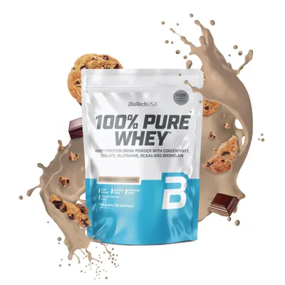BioTech USA 100% Pure Whey · Cookies & cream · 454 g
