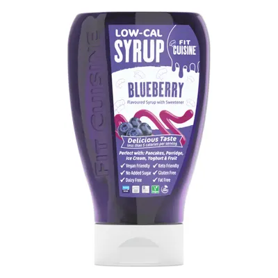 Applied Nutrition Fit Cuisine Low-Cal Syrup · Blueberry · 425 ml