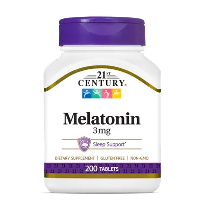 21st Century Melatonin 3mg - Мелатонин · 90 таблетки