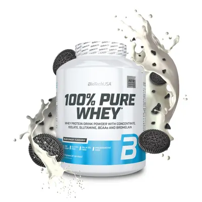 BioTech USA 100% Pure Whey · Черна бисквита · 2,27 кг