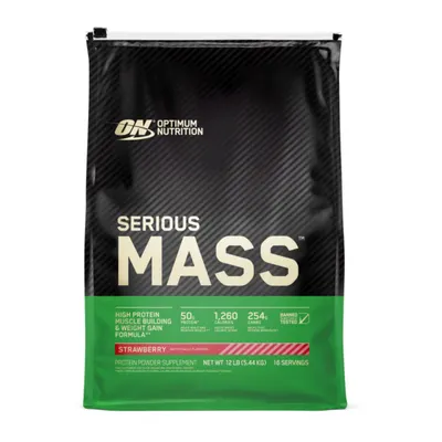 Optimum Nutrition Serious Mass · Ягода · 5,45 кг