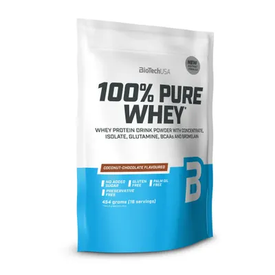 BioTech USA 100% Pure Whey · Шоколад и кокос · 454 г
