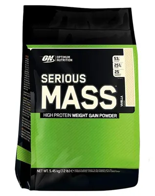 Optimum Nutrition Serious Mass · Ванилия · 5,45 кг