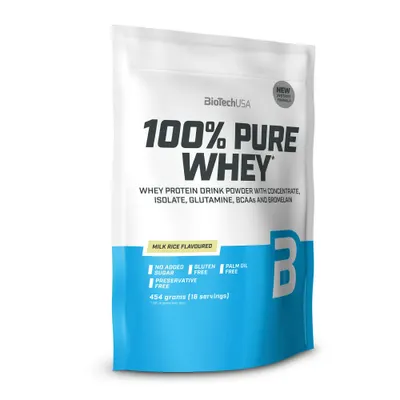 BioTech USA 100% Pure Whey · Rice Pudding · 454 г