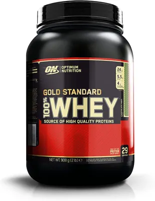 Optimum Nutrition - 100% Whey Gold Standard · Мляко със зърнена закуска · 2,272 кг
