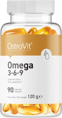 OstroVit Omega 3-6-9 · 90 капсули
