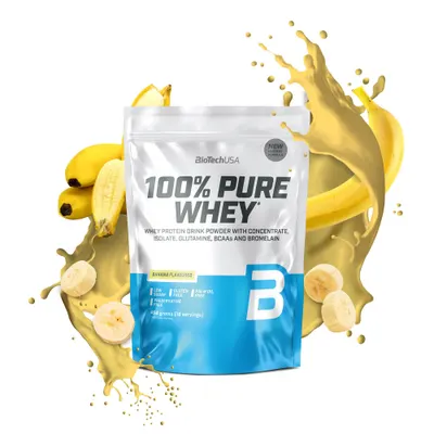 BioTech USA 100% Pure Whey · Банан · 454 г
