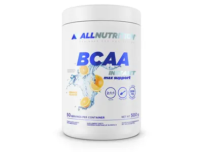 AllNutrition BCAA Max Support | Instant · Портокал · 500 г