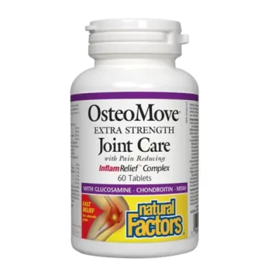 Natural Factors OsteoMove Extra Strength Joint Care 1431 mg · 60 таблетки