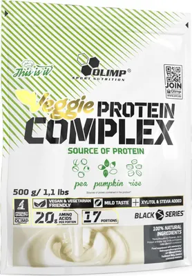 Olimp Veggie Protein · Неовкусен · 500 г