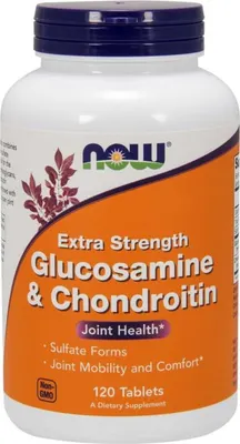 NOW Foods Glucosamine & Chondroitin / Extra Strength · 120 таблетки