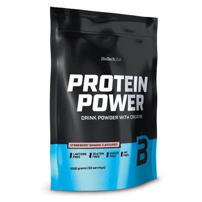 BioTech USA Protein Power · Ягода и банан · 1 кг