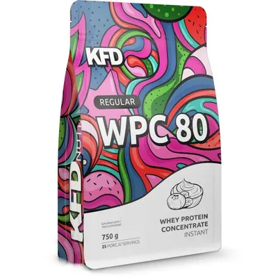KFD Regular WPC 80 - Суроватъчен Протеин · Неовкусен · 750 г