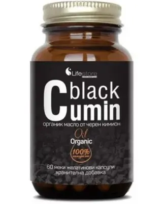 Black Cumin, 60 капсули, Lifestore