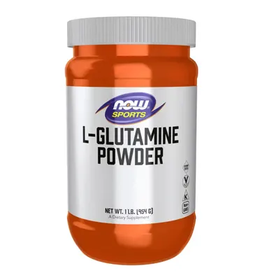 NOW Foods L-Glutamine Powder · 454 г