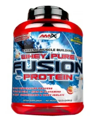 Amix Whey Pure Fusion · Двоен бял шоколад · 2,3 кг