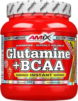 Amix Glutamine + BCAA / Flavoured · Ананас · 530 г