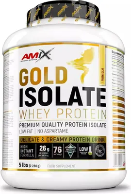 Amix Gold Whey Protein Isolate · Vanilla · 2.27 kg