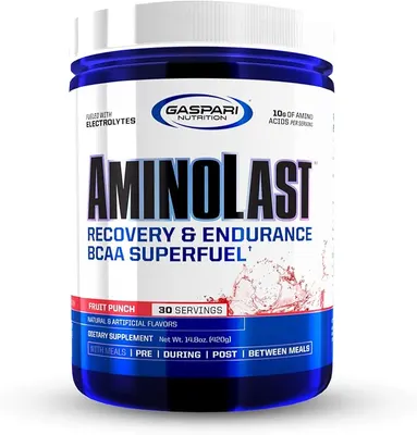 Gaspari Nutrition Aminolast · Fruit punch · 420 g