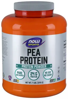 NOW Foods Pea Protein · Неовкусен · 3,178 кг