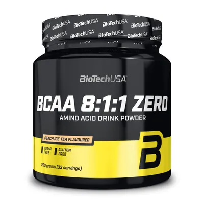 BioTech USA BCAA 8:1:1 Zero · Студен чай с праскова · 250 г