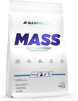 AllNutrition Mass Acceleration · Шоколад с бисквити · 1 кг