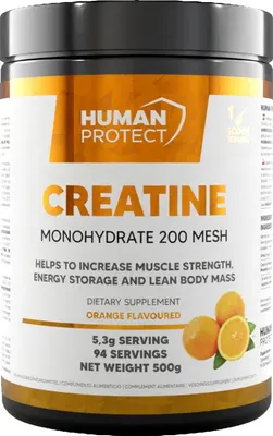 Human Protect Creatine Monohydrate Powder · Портокал · 500 г