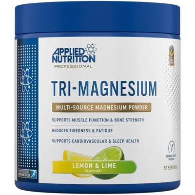 Applied Nutrition Tri-Magnesium Powder | Bisglycinate, Taurate & Citrate · Лимон и лайм · 200 г