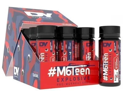 Dorian Yates Nutrition M6Teen Explosive / Pre-Workout Shot · Боровинка · 12 x 60 мл