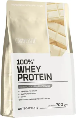 OstroVit Whey Protein | 100% Whey Protein Concentrate · White chocolate · 700 g
