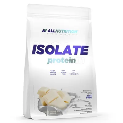 Allnutrition Isolate Protein Bag - Протеин Изолат · Бял шоколад · 2 кг