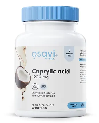 Caprylic Acid 1200 mg