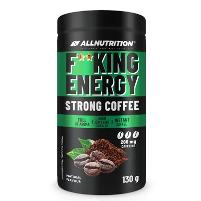 AllNutrition F**KING Energy | Strong Coffee Instant · Натурален · 130 г