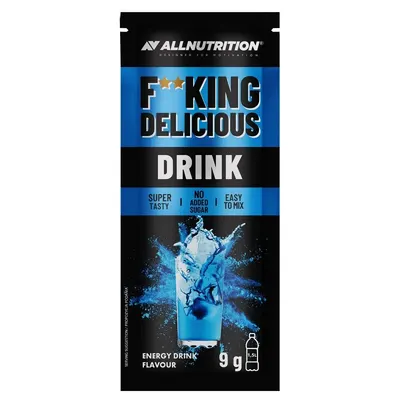 Allnutrition F**King Delicious Drink - Нискокалорична Напитка · Енергийна напитка · 9 г
