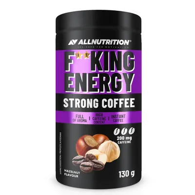 AllNutrition F**KING Energy | Strong Coffee Instant · Hazelnut · 130 g