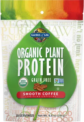 Garden Of Life Organic Plant Protein · Smooth coffee coffee · 260 g