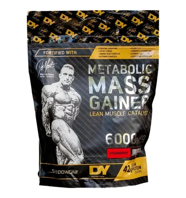 Dorian Yates Nutrition Metabolic Mass Gainer · Ягода · 6 кг