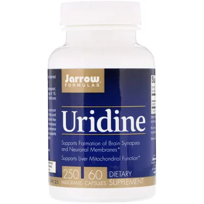 Jarrow Formulas Uridine 250 mg 60 капсули