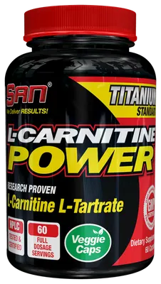 SAN - L-Carnitine Power - 60 капсули