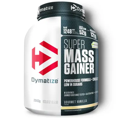 Dymatize Super Mass Gainer with Creapure · Ванилия · 2,943 кг