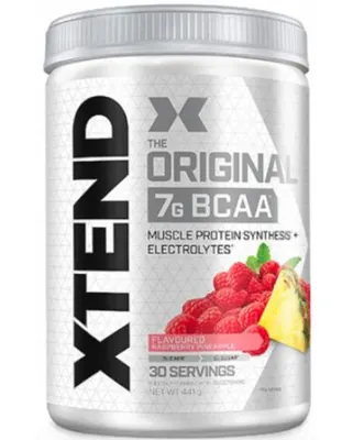 Scivation Xtend BCAAs / Intra-Workout Catalyst! / New Look · Raspberry with pineapple · 435 g
