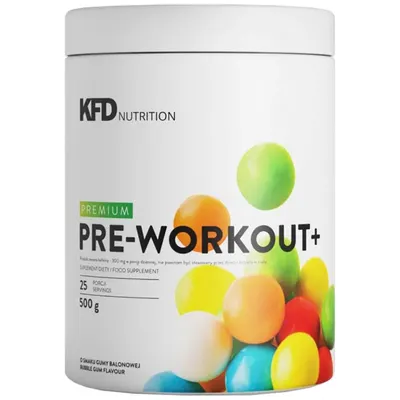 KFD Nutrition Premium Pre-Workout+ · Киви и касис · 500 г