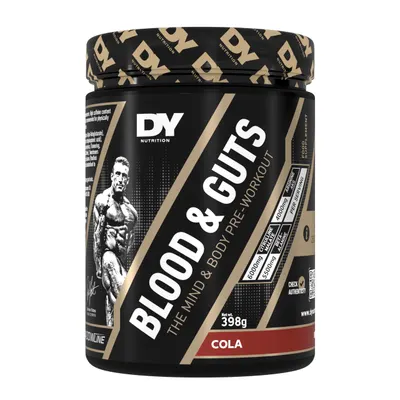 Dorian Yates Nutrition Blood & Guts | The Mind & Body Pre-Workout · Cola · 380 g