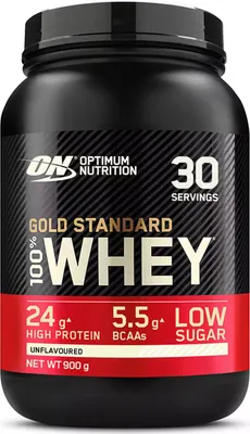 Optimum Nutrition - 100% Whey Gold Standard · Неовкусен · 908 г