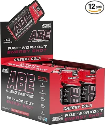 Applied Nutrition ABE Shot | All Black Everything Pre-Workout · Чери кола · 12 x 60 мл